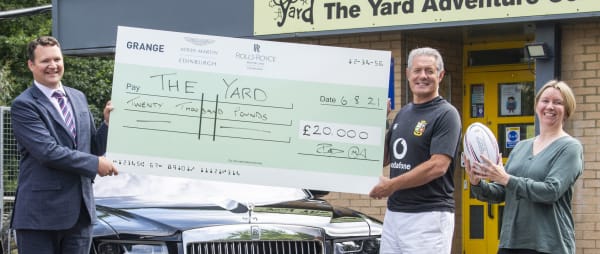 From the goal to The Yard - rugby legends raise £20,000!